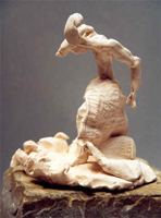 Danse, Figurine N° 2, terre cuite, copyright D. Aliquot (ADAGP)