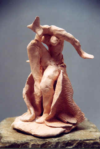 Danse, Figurine N° 11, terre cuite, copyright D. Aliquot (ADAGP)