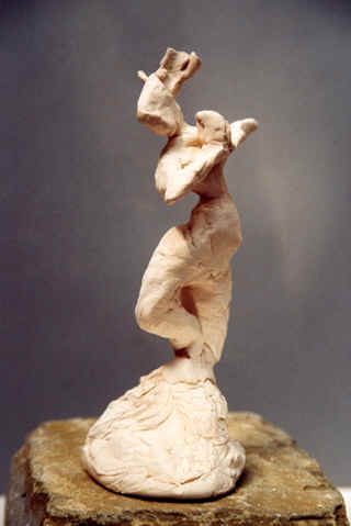 Danse, Figurine N° 12, terre cuite, copyright D. Aliquot (ADAGP)