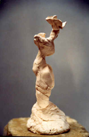 Danse, Figurine N° 12, terre cuite, copyright D. Aliquot (ADAGP)