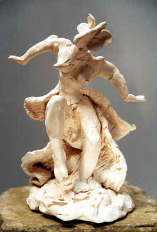 Danse, Figurine N° 13, terre cuite, copyright D. Aliquot (ADAGP)