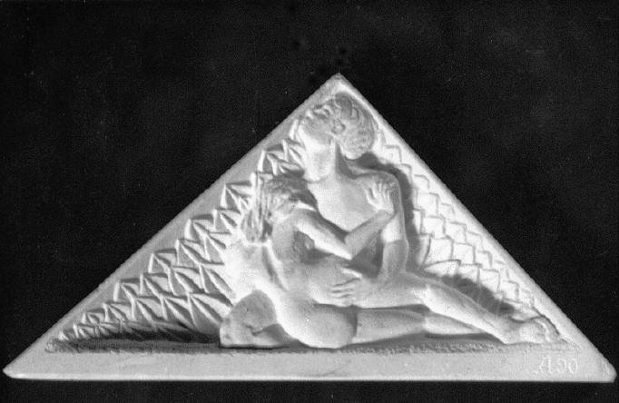 Eden (1990)- bas-relief- Dominique Aliquot ©ADAGP