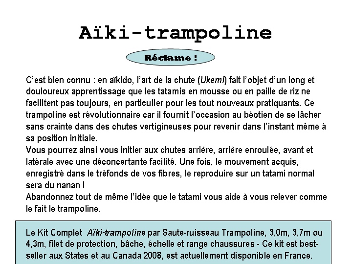 Aïki-trempoline