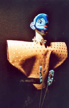Glopak, Marionnette, copyright D. Aliquot (ADAGP)