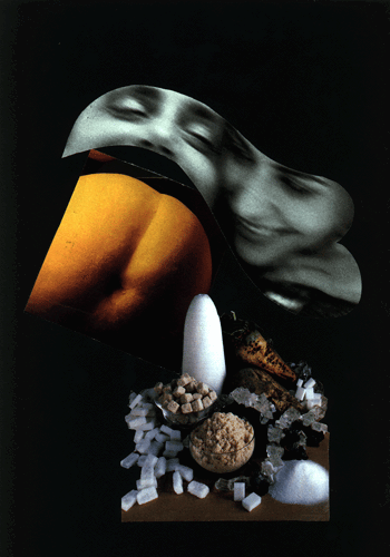 Sugar, Collage, copyright D. Aliquot (ADAGP)